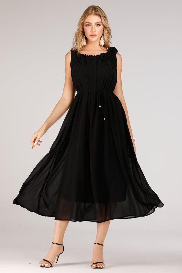 Black Long Evening Dress